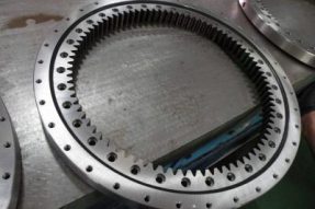 风电变桨偏航轴承内齿铣方案